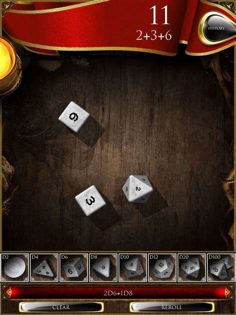 Dice roller for D&D screenshots • RAWG