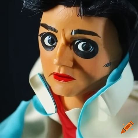 Elvis Presley As A Thunderbird Marionette By Gerry Anderson On Craiyon