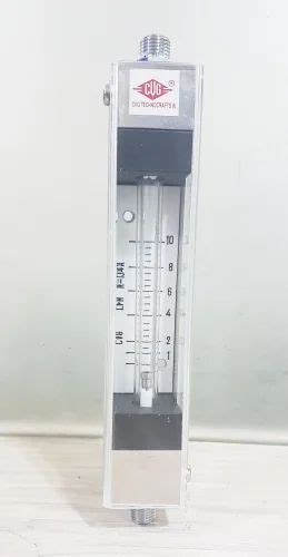 Acrylic Glass Tube Low Flow Rotameter For Industrial Model Name