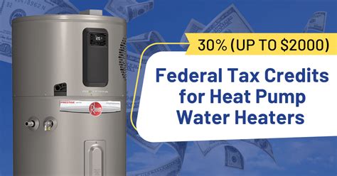 30% Federal Tax Credits for Heat Pump Water Heaters [2023]