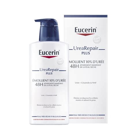 Eucerin UreaRepair Plus Emollient 10 d Urée Peau Sèche Rugueuse