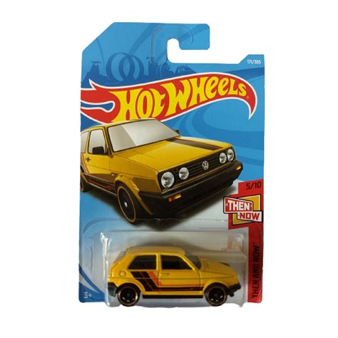 HOT WHEELS THEN AND NOW VOLKSWAGEN GOLF MK2 ESCALA 1 64 Shopee Brasil