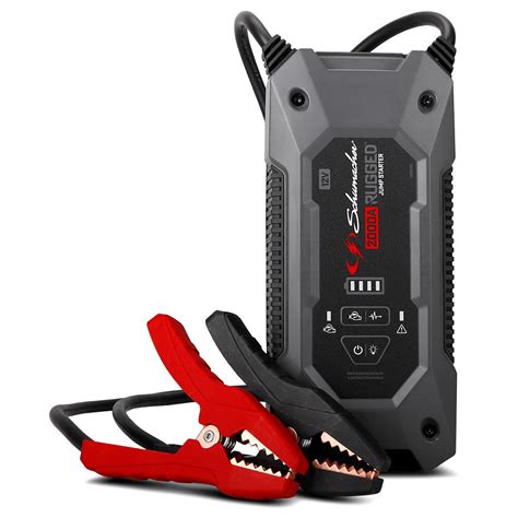 A Rugged Lithium Jump Starter Schumacher Electric Off