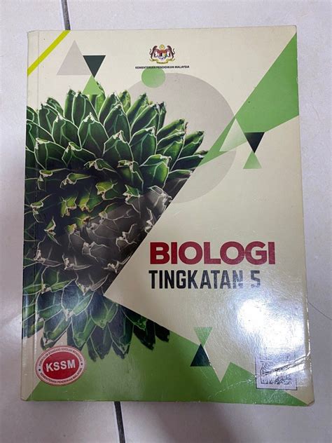 Buku Teks Biologi Tingkatan 5 Biology Textbook Form 5 Hobbies And Toys Books And Magazines