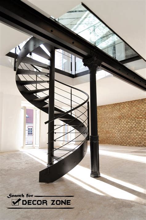 8 Modern spiral stairs design ideas for small home