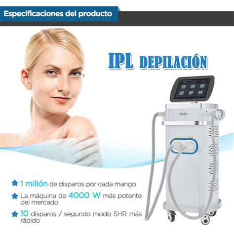 SHR Super Depilación Máquina de SHR Super depilación ADSS Láser