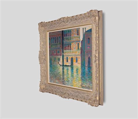 The Palazzo Dario In The Style Of Claude Monet John Myatt