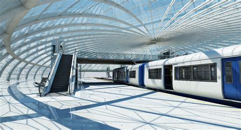 ArtStation - Train Station Building Interior 2 | Resources