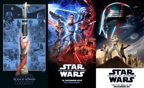 Photos Check Out Some New International Posters For Star Wars The Rise Of Skywalker Wdw