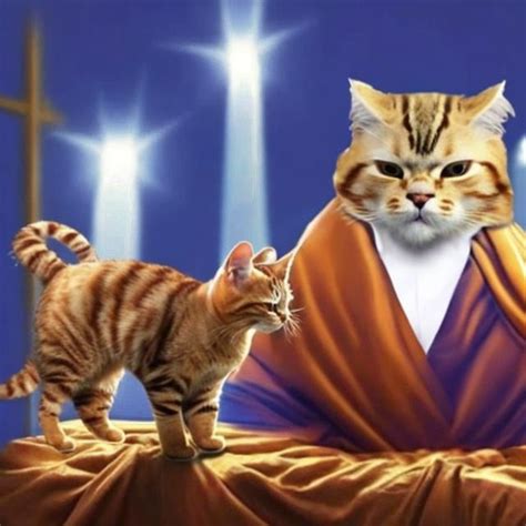 Actual Photo Of Donald Trump As Cat Jesus Surprise Me