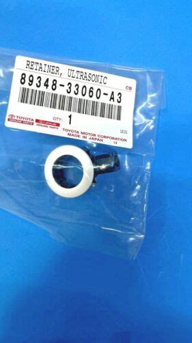 GENUINE LEXUS 2010 2016 RETAINER BUMPER ULTRASONIC SENSOR NO 1 89348