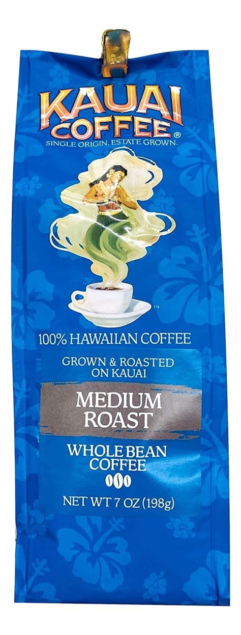 Kauai Hawaii Medium Roast Whole Bean Coffee - Walmart.com