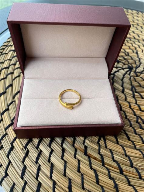 Chow Sang Sang Gold Ring G Women S Fashion Jewelry Organisers