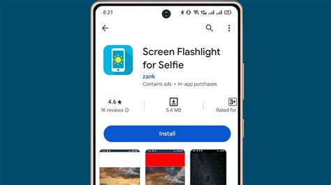 Screen Flashlight For Selfie App Kaise Use Kare How To Use Screen