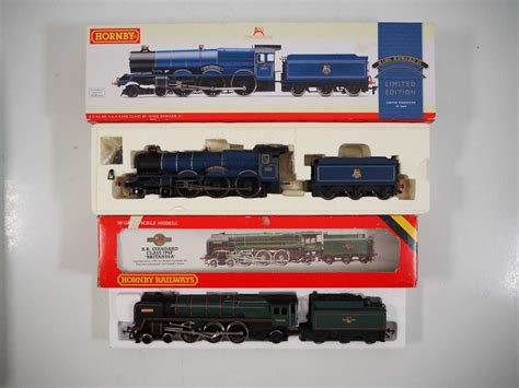 Lot 566 - A pair of HORNBY OO gauge steam locomotives