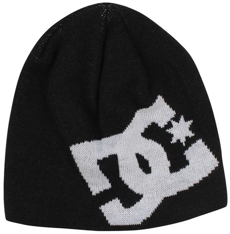 Dc Big Star Beanie Black White