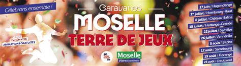 La Caravane Moselle Terre De Jeux Arrive Hettange Grande Moselle