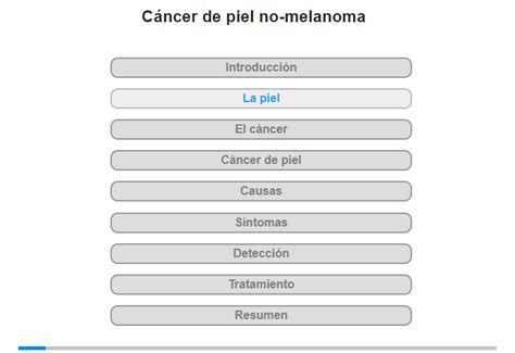 PatEdu Cáncer de piel no melanoma