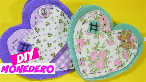 Como Hacer Un Monedero De Tela Sin Coser Tutorial Paso A Paso