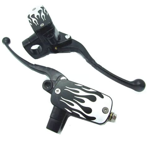 Pair Mm Motorcycle Handlebar Master Brake Hydraulic Control