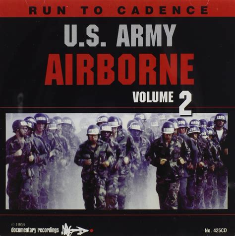 Run To Cadence With The Us Army Airborne 2 Audio Cassette Sun Harbor S Chorus Amazon Ca Music