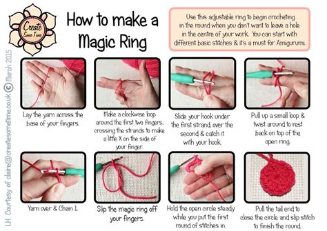 How To Make A Magic Circle Left Handed Here S A Handy Step By Step