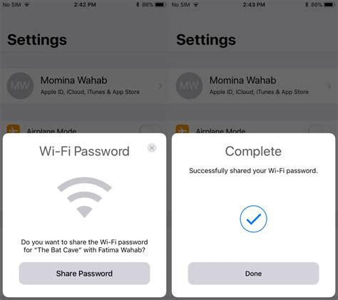 How To Share Wifi Password From Iphone To Iphone Techstory