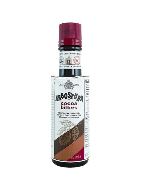 Angostura Cocoa Bitters Oz The Wine Country