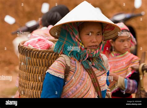 Vietnamese Woman North Vietnam Stock Photo Alamy