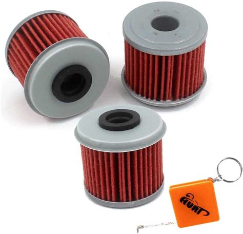 HURI 3X Ölfilter für Honda CRF 150 R CRF 250 CRF 450 X R TRX 450 R ER