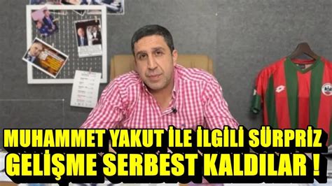 Muhammed Yakut ile ilgili sürpriz gelişme serbest bırakıldılar YouTube