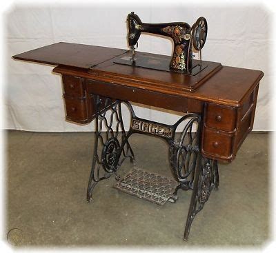 1917 Singer Model 66 Red Eye Treadle Sewing Machine! | #133605574