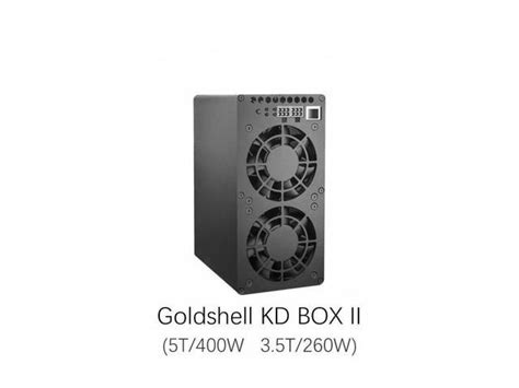 New Gold Shell Kd Box Ii Th S Hashrate W Kda Miner With Psu Kadena