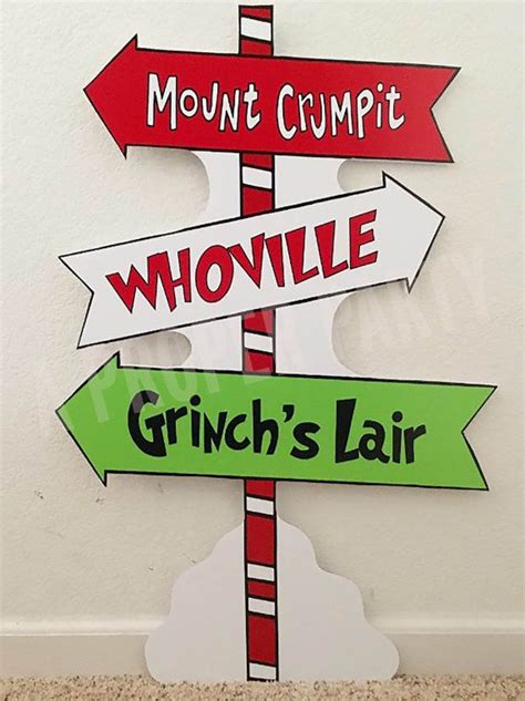 Printable Whoville Sign