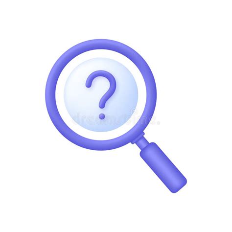 Magnifying Glass Question Mark Icon Stock Illustrations 1986 Magnifying Glass Question Mark