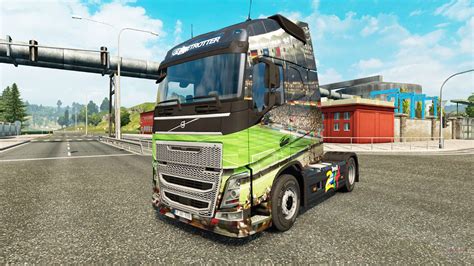 Brasil 2014 En La Piel Para Camiones Volvo Para Euro Truck Simulator 2