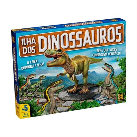 Ilha Dos Dinossauros Grow Original Shopee Brasil