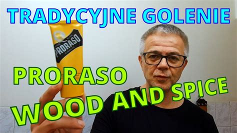 Krem Do Golenia Proraso Wood And Spice I Razorock Lupo Youtube