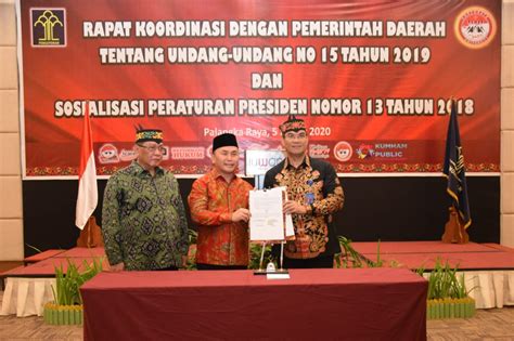 Setda Prov Kalteng Gubernur Kalteng Kanwil Kemenkumham Wajib Bantu