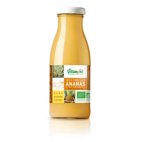 Mini Pur Jus Dananas 25cl Vitamont Acheter Sur Etiketbioeu