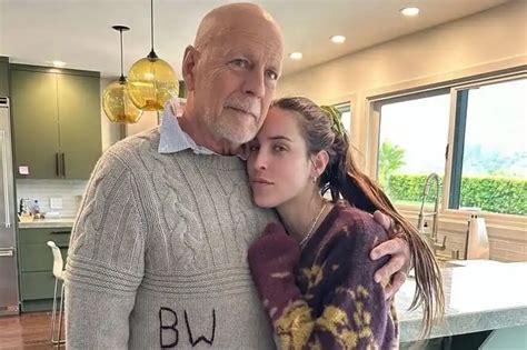 El Conmovedor Gesto De Bruce Willis Con Su Hija Scout Larue