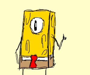 Cyclops Spongebob - Drawception