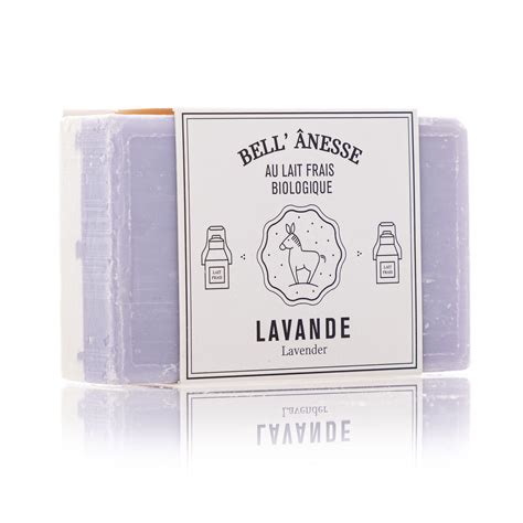 SAVON BI FACE AU LAIT D ÂNESSE BIO LAVANDE