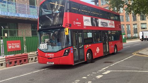 Wright Streetdeck Arriva London Sw Lk Byg Route South Croydon