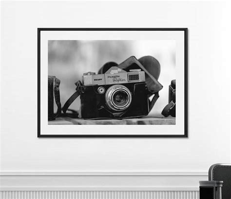 Affiche Photo Photographes Noir Et Blanc Art Mural Etsy