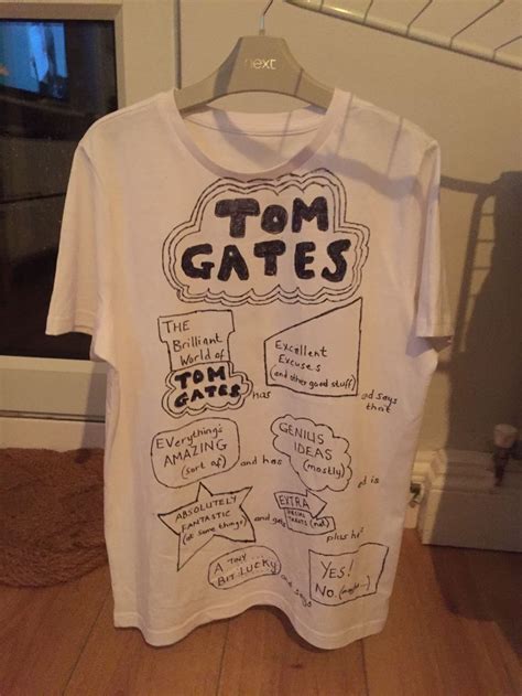 Pin On Tom Gates Tom Gates World Book Day Costumes Book Day Costumes