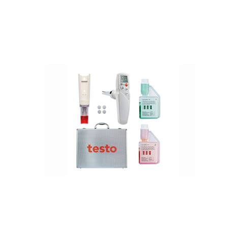 testo 205 Starter Set pH Temperatur Messgerät für halbfeste Medie