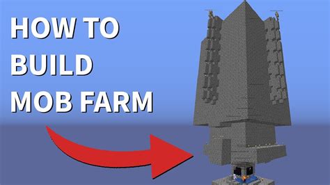 How To Build OP MOB FARM Hypixel Skyblock Stranded YouTube