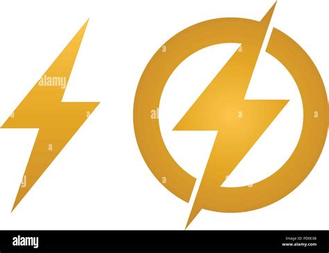 Lightning Bolt Logo High Resolution Stock Photography and Images - Alamy