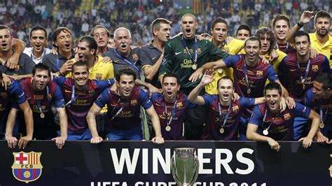 El Barça Es El Nuevo Supercampeón De Europa Supercopa De La Uefa 2011